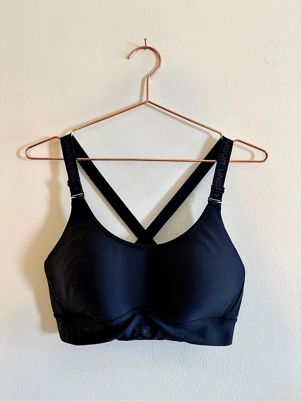 Under Armour Infinity Mid Sports Bra Black